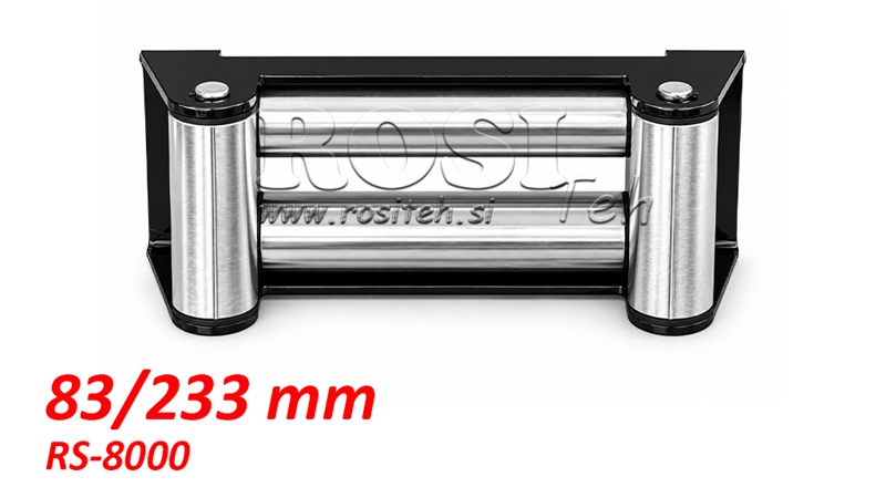 ROLLENFENSTER FÜR STAHLSEIL (RS-8000) - 83 x 233 mm