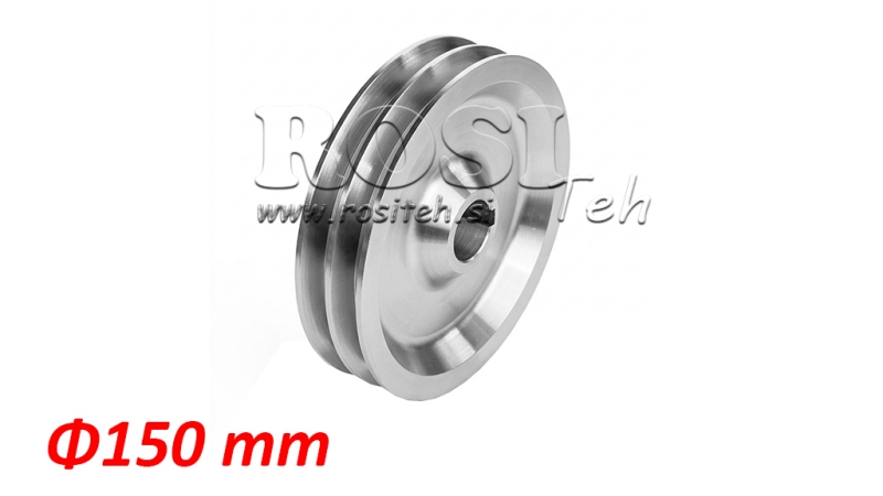 SZÍJTÁRCSA 2x17 Φ150/35mm