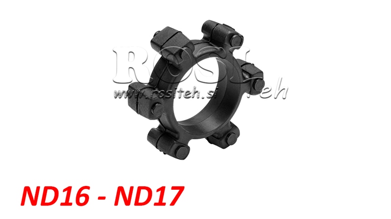 CSILLAGKUPLUNG GUMIBETÉTHEZ ND16-ND17 (74mm)