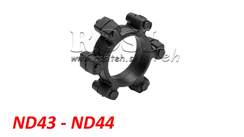 CSILLAGKUPLUNG GUMIBETÉTHEZ ND43-ND44 (104mm)