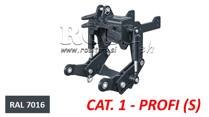 UNIVERZÁLIS FRONT HIDRAULIKA CAT. 1 - PROFI STANDARD TRAKTORHOZ 800 KG