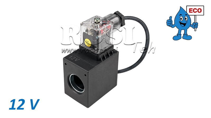 12V MÁGNESTEKERCS E80 ECO HIDRAULIKUS MÁGNESSZELEPHEZ