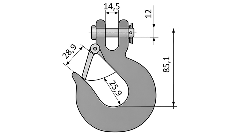 HOROG BIZTONSÁGI RETESSZEL - 3000 KG