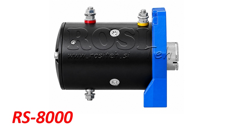 12 V ELEKTROMOTOR CSÖRLŐHÖZ RS-8000