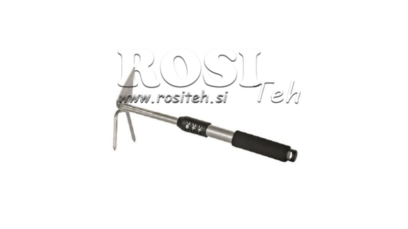 FIERĂ DE PUNTE MICĂ CU MÂNER DIN ALUMINIU, 2 puncte