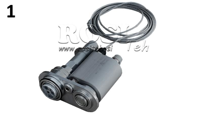 HYDRAULISK KOBLING DOBBELT KRETS SYSTEM 205873/D