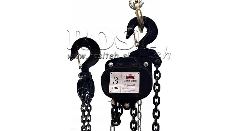 WCIĄGARKA ŁAŃCUCHOWA - WCIĄGARKA 3Ton x 3m