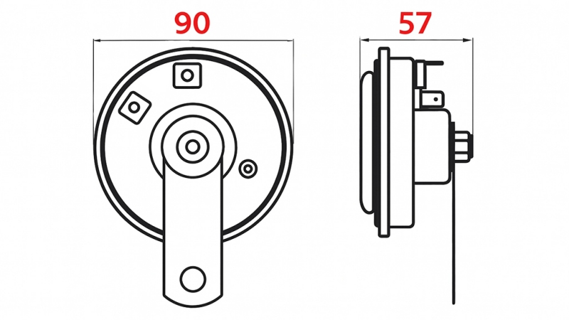 SIRENAS TIPS 1 - RAGANA 12V
