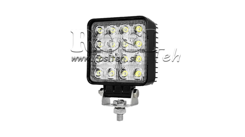 LED ARBEJDSLYS - LYS 16 LED 48W 12V-24V
