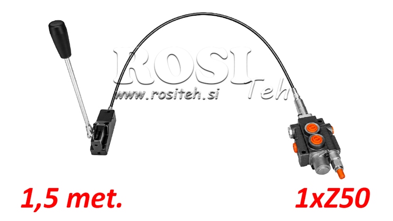 KIT 1xZ50 + JOYSTICK 1 POSITION L1500