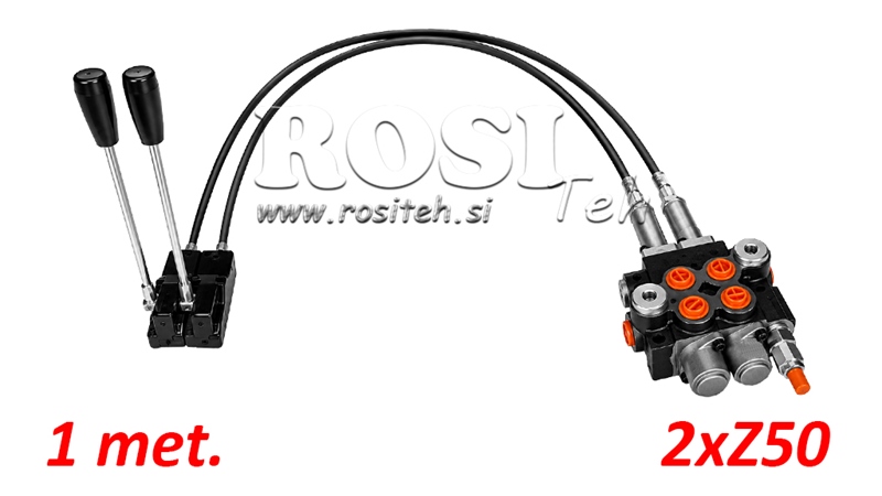 KIT 2xZ50 + JOYSTICK 1 POSITION L1000