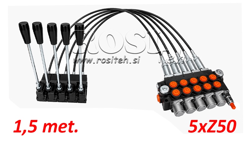 KIT 5xZ80 + JOYSTICK 1 POZÍCIÓ L1500