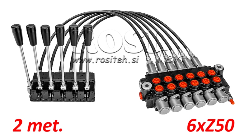 KIT 6xZ80 + JOYSTICK 1 POSITION L2000