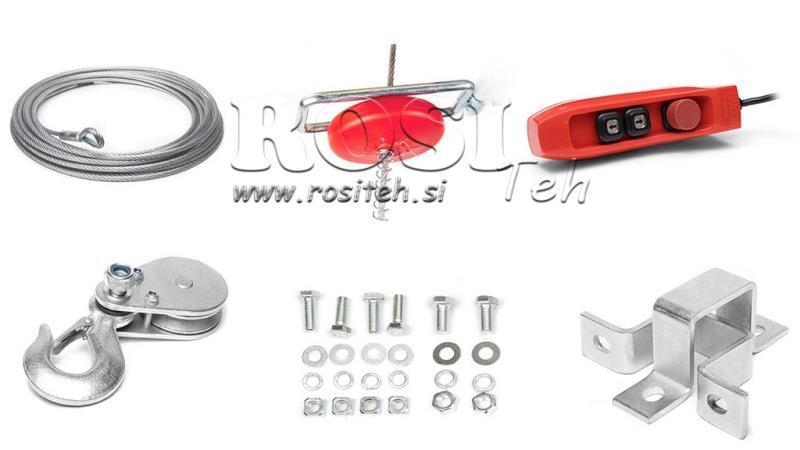 230 V ELEKTRICKÝ VYHÝBAČ DWI 300/600 kg