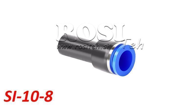 PNEUMATINIS KIŠTUKAS REDUKTORIUS KONEKTORIUS TPA BE SRIEGIO SI-10-8