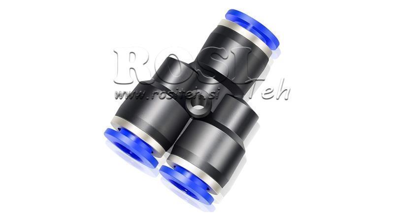 PNEUMATIKUS DUGÓ Y CSATLAKOZÓ TPA MENET NÉLKÜL QY-8