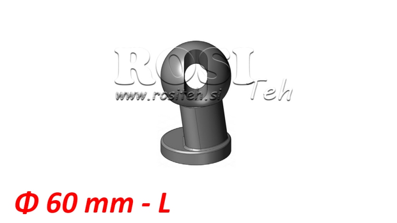 KALUTUSKASTI PALL Φ 60 TAGUMINE VASAK