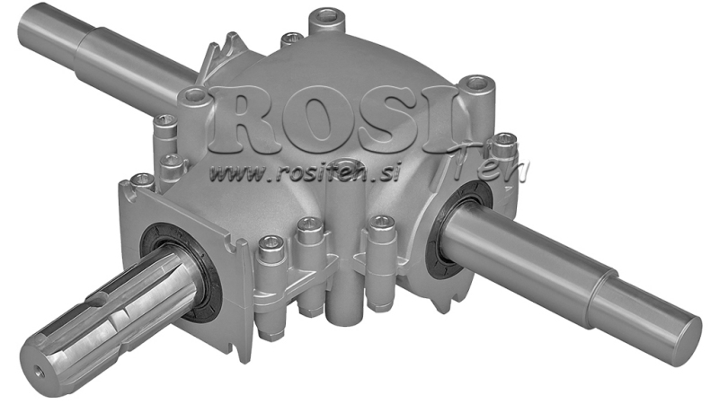 HOEK TANDWIELKAST DUBBELE AS 1:1.14 (16.5PK-12KW)