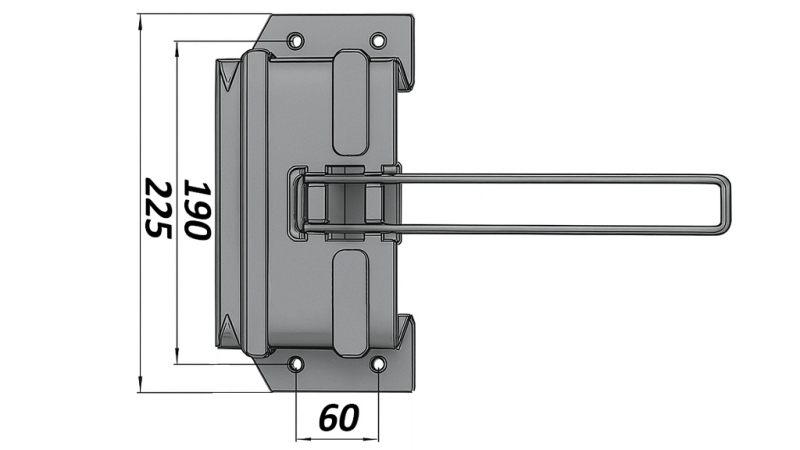 HOLDER FOR METALLKILE 5,000 KG