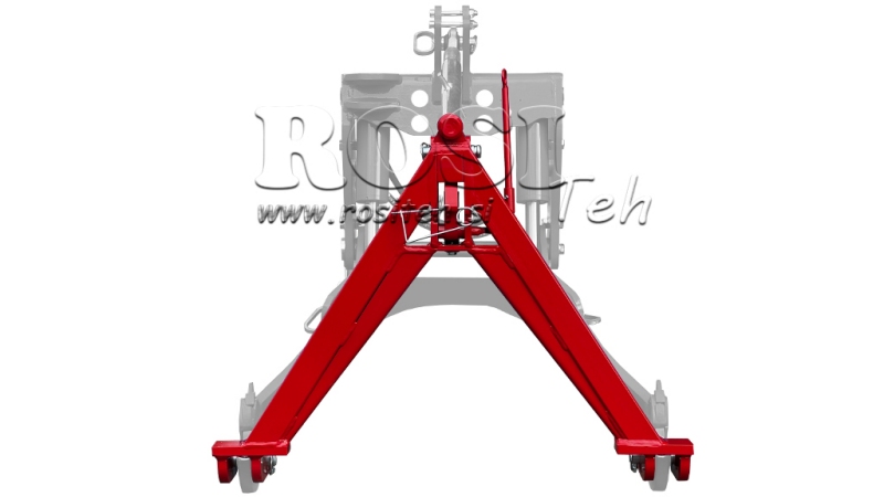 FRONT TRIANGLE FOR FRONT TRACTOR HYDRAULICS CAT.1 - 730 mm - 1200 kg