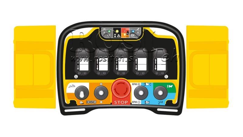 RADIO NUOTOLINIS VALDYMAS - PROPORCIONALUS - ZEUS2 M5 10018 Plus