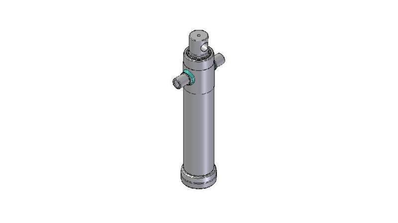 3025F -CILINDRO TELESCÓPICO ESTÁNDAR/AGUJERO 2 ETAPAS RECORRIDO 895 DIÁMETRO 95