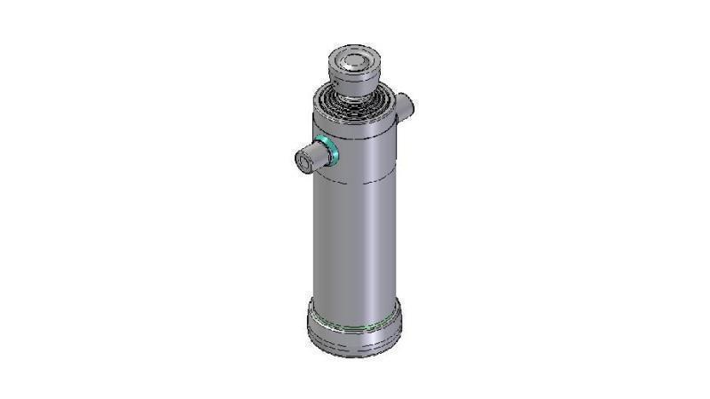 3056S -TELESCOPIC CYLINDER STANDARD/BALL 5 STAGES STROKE 2480 DIAMETER 152
