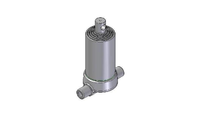 3591F -TELESCOPISK CYLINDER INFERIOR – HÅL 5 GRADER SLAG 840 FI 124