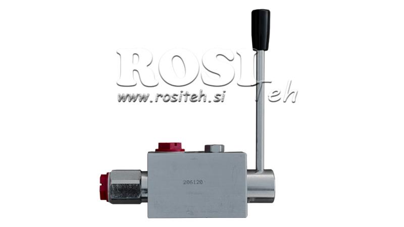 ХИДРАВЛИЧЕН РЕГУЛАТОР НА НАЛЯГАНЕ НА СПИРАЧКИТЕ BPA-M ЗА ДИСКРЕТНА НАСТРОЙКА 206120