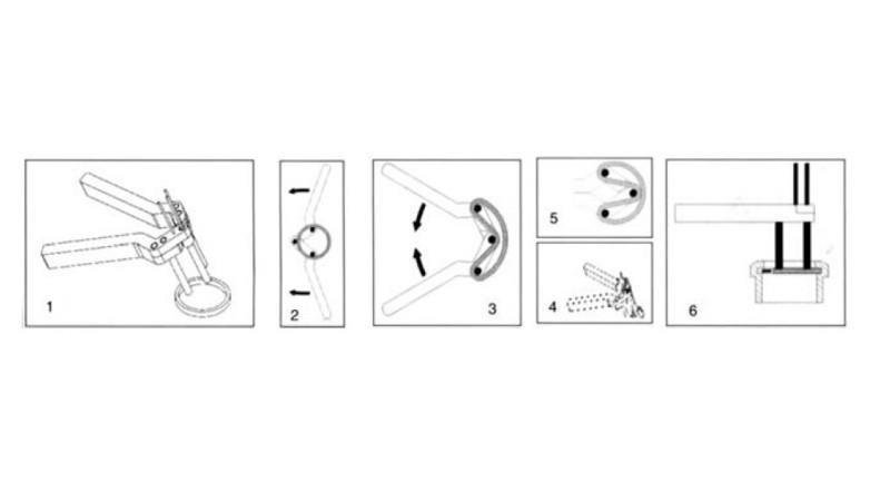 SZERSZÁM HIDRAULIKUS TÖMÍTÉSEK CSERÉJÉHEZ