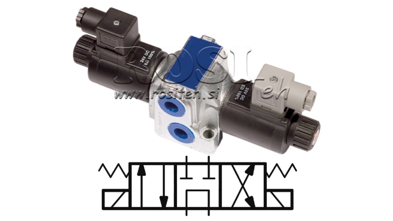 4-KOLESOVÝ RIADIACI SMERNÝ VENTIL 12V