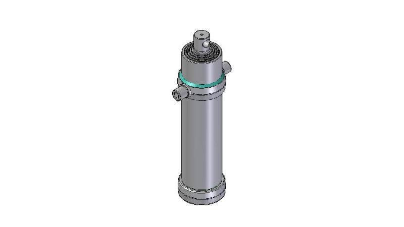 5015F - TELESCOPIC CYLINDER STANDARD/HOLE 5 STAGES STROKE 2990 FI 170