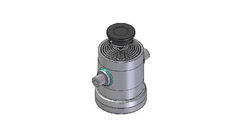 8011S - TELESCOPISK CYLINDER STANDARD/BALL 8 STEG RESA 1995 DIAMETER 240
