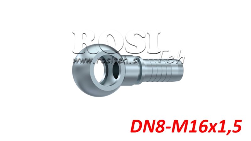 HIDRAVLIČNI PRIKLJUČEK OČESNI DN8-M16x1,5