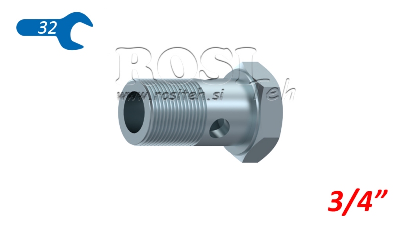 HYDRAULIC HOLLOW BOLT 3/4