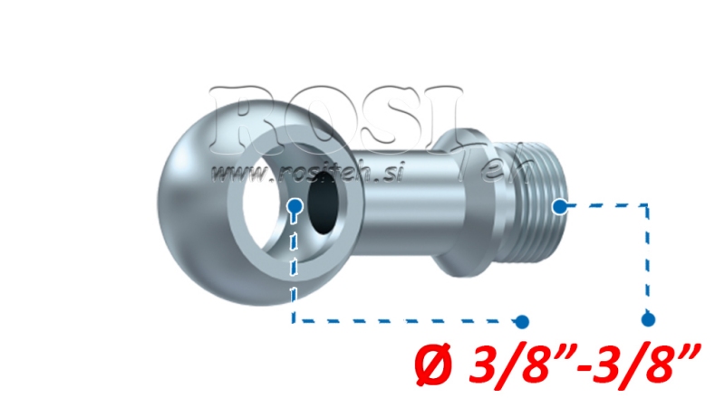 ØYEFORBINDELSE 3/8 / 3/8