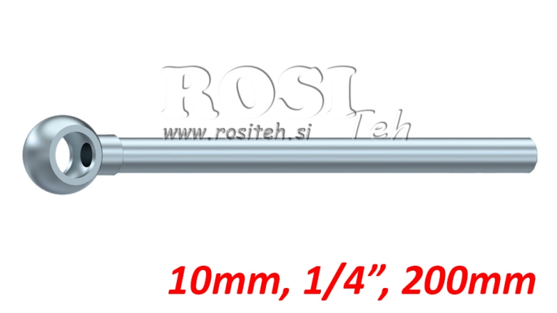 METALNA CIJEV BANJO 10mm 1/4 200mm