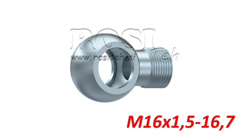HIDRAULIKUS IDOM SZEM M16x1,5-16,7
