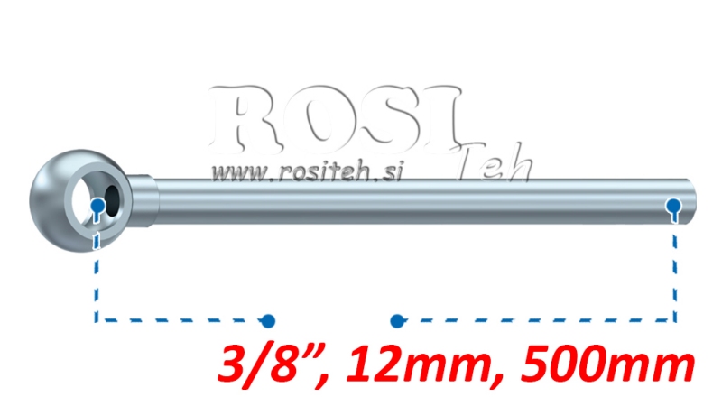 METALLVOOLIK BANJO 3/8 500mm
