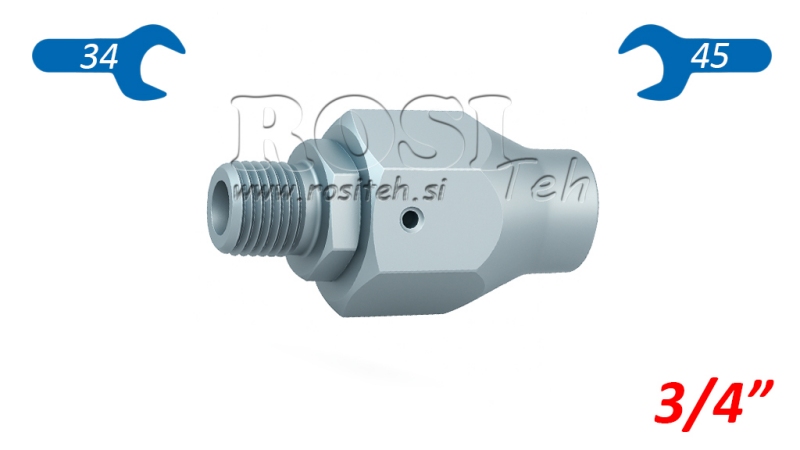 HÜDRAULILINE ÜHENDUSKONNEKTOR NZ