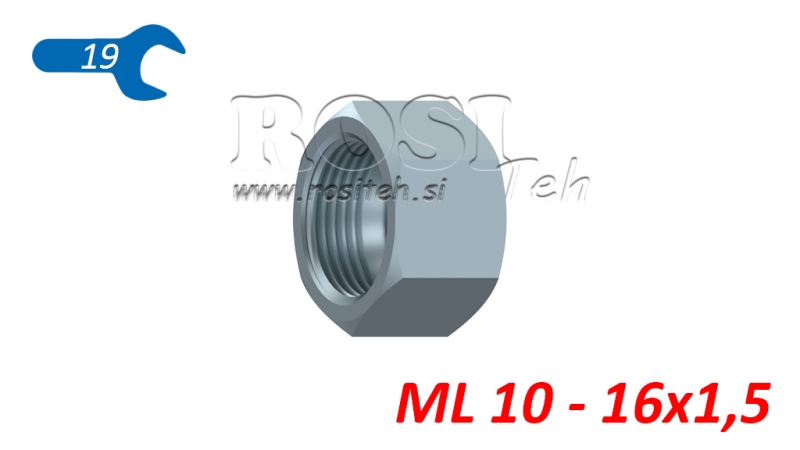 ΥΔΡΑΥΛΙΚΗ ΝΑΤΑ ML 10 - 16X1.5