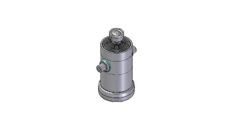 9013S - TELESCOPIC CYLINDER STANDARD/BALL 9 STAGES STROKE 2960 DIAMETER 240