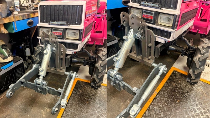 UNIVERSAL KIT FRONT HYDRAULICS CAT. 1 - ECO FOR TRACTOR