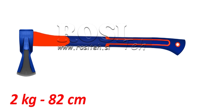 SJEKIRA CJEPNA 2 kg KARBONSKA DRŠKA 82 cm
