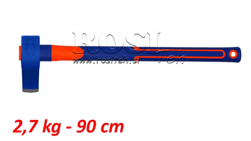 HASÍTÓBALTA KARBON NYÉLLEL - A623 2,7 kg - 90 cm
