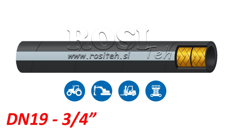 HIDRAULIKUS CSŐ DN19 2SN (3/4) 215BAR