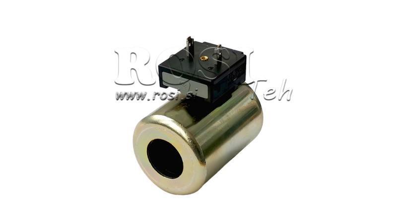 ELEKTROMAGNETISCHE SPOEL 12V DC - CB14 - fi 22.22mm-59mm 30W IP65