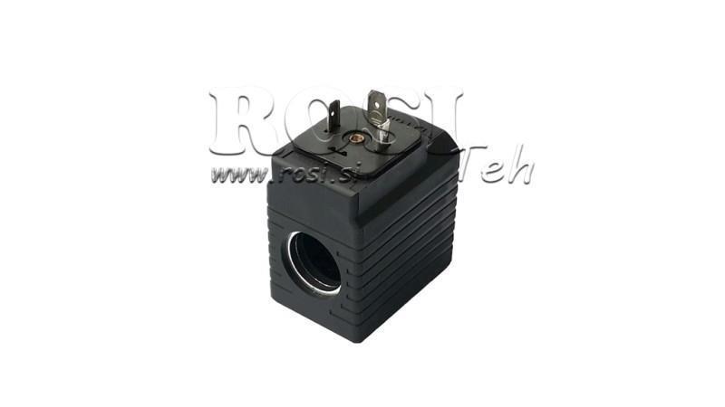 ELECTROMAGNETISCHE SPOEL 12V DC - YE45 - fi 19.2mm-50mm 30W IP65
