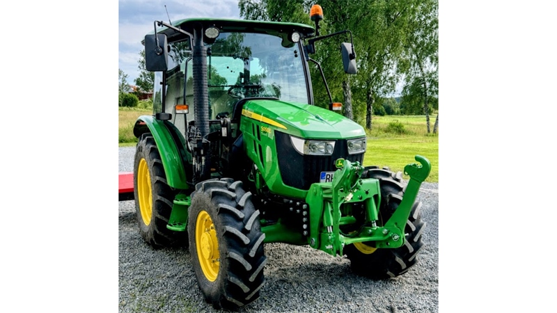UNIVERSAL KIT FRONT HYDRAULICS CAT. 2 FOR TRACTOR 1500 KG - GREEN (RAL 6001)