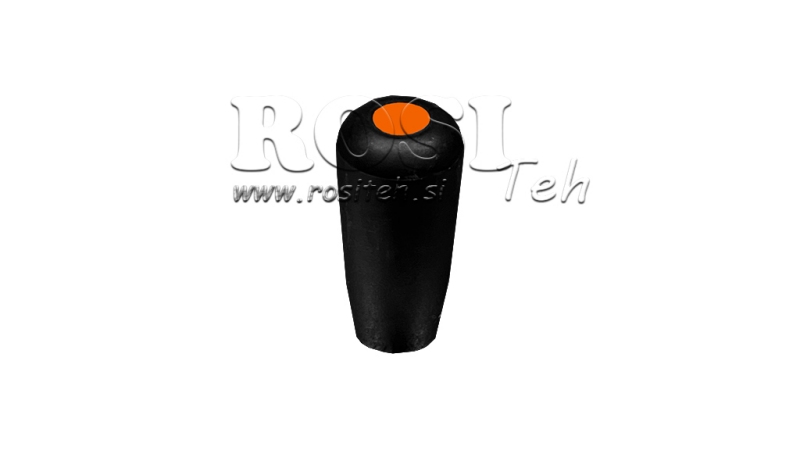 FARVE MARKERINGS HÅNDTAG TIL VENTIL KONTROL HEBEL FI8MM - ORANGE